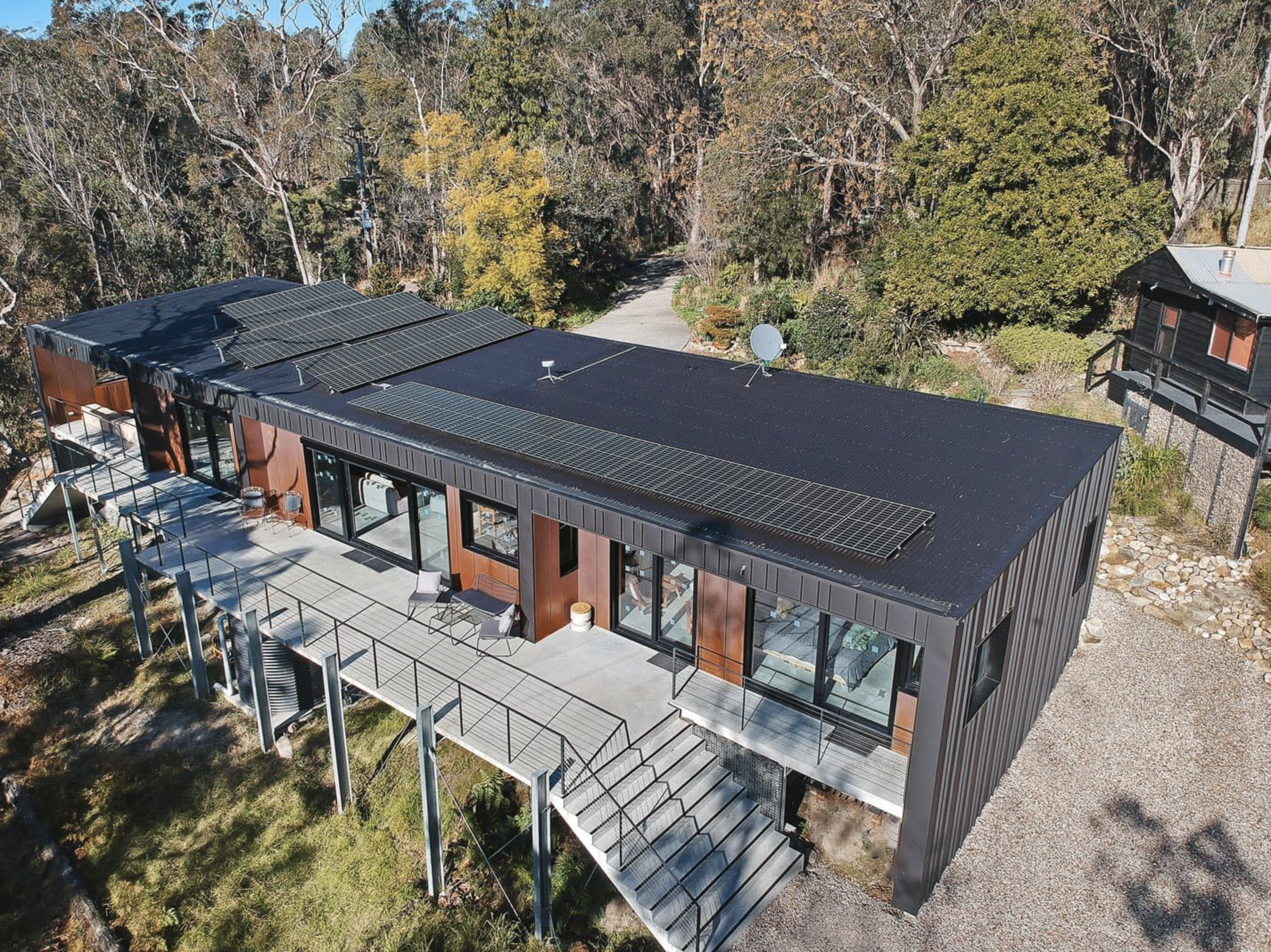 Passive House certified home reducing energy costs and environmental impact